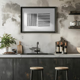 Calming Lines No 1 Poster och Canvastavla