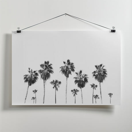 Landscape of Palms Poster och Canvastavla
