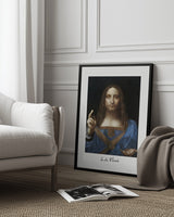 Salvator Mundi (circa 1500) Poster och Canvastavla