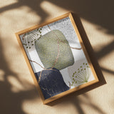 Green-Grey-2 Poster och Canvastavla