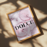 DOLCE Poster och Canvastavla