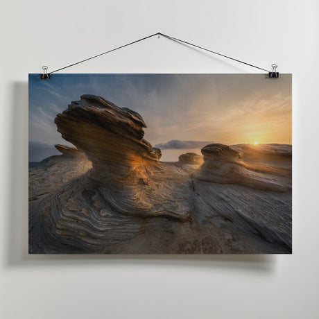 Rock Dragon Poster och Canvastavla