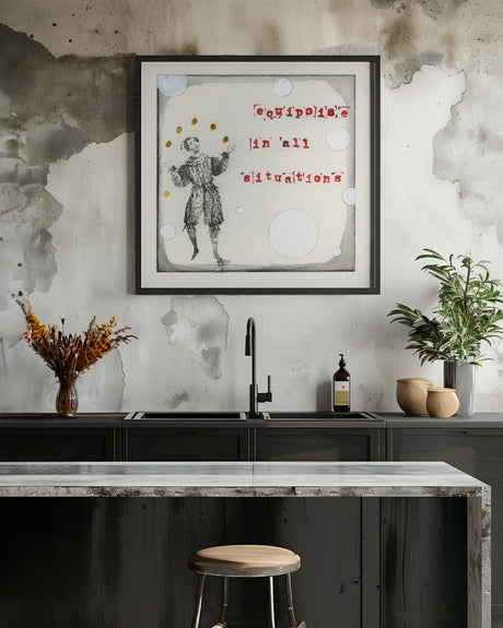 Equipoise Poster och Canvastavla