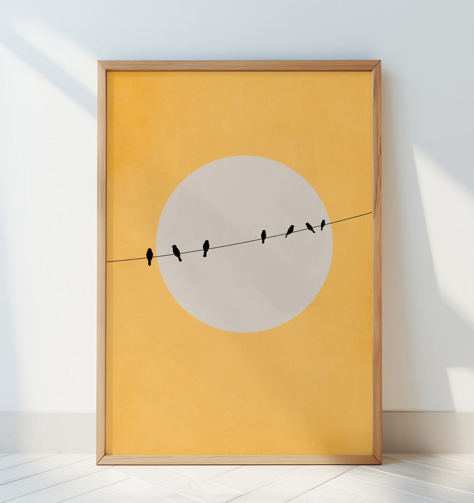 Chirping and Chilling Poster och Canvastavla