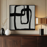 Blackstrokesno8 Poster och Canvastavla