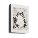 Japanese Frog (late 18th 19th Century) Poster och Canvastavla
