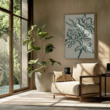 Flower Poster och Canvastavla