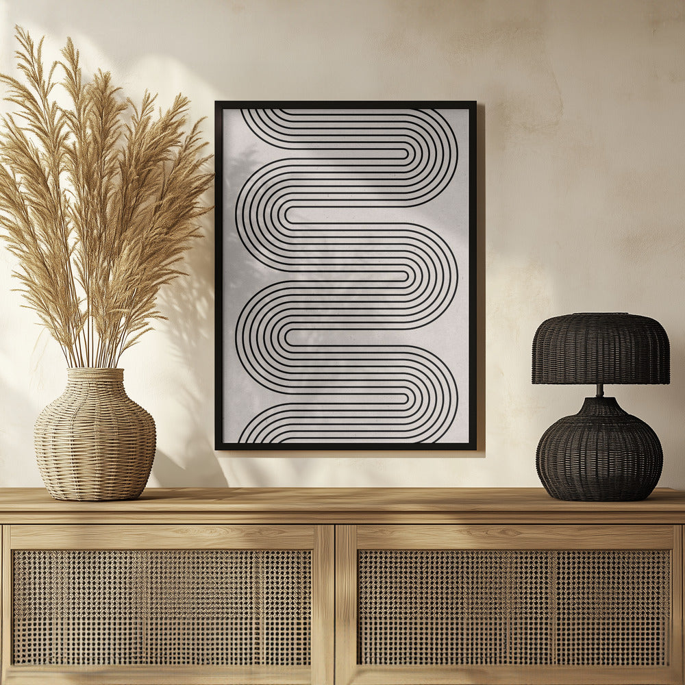 Modern Balance No.4 Poster och Canvastavla