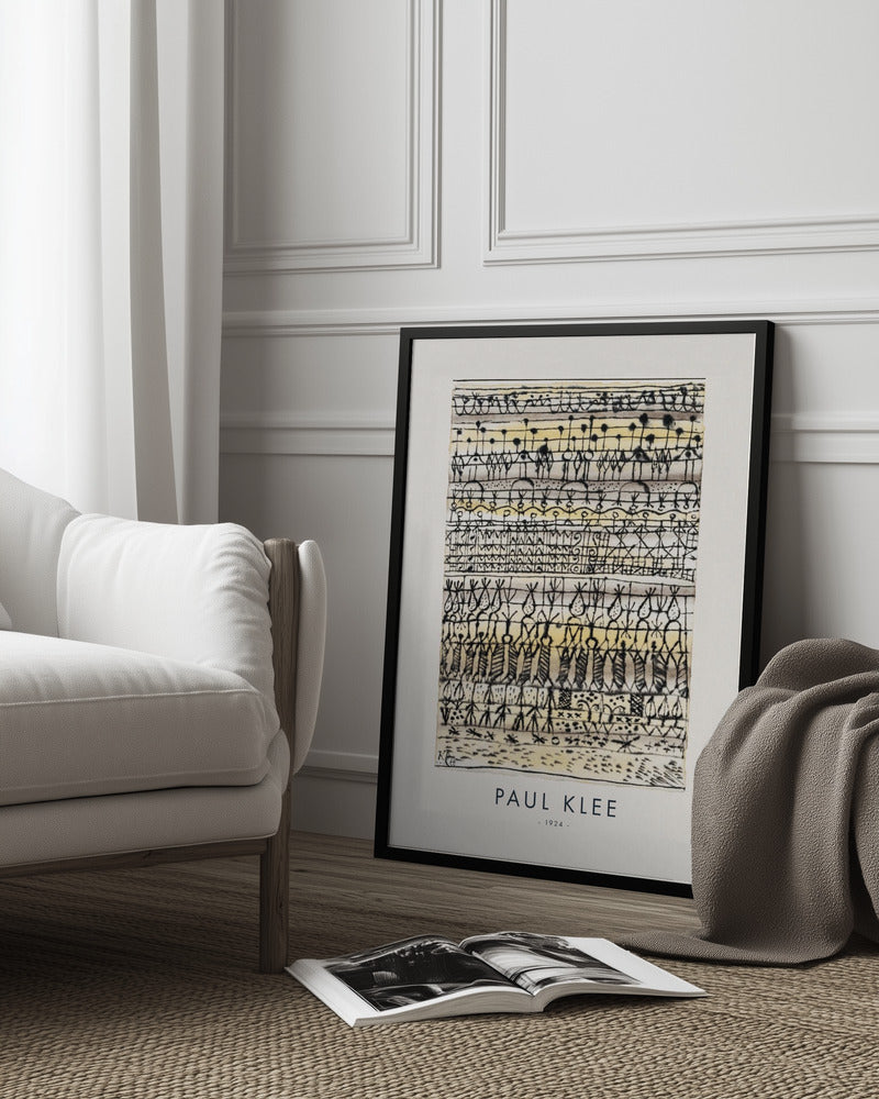 Cooling in a hot zone garden 1924 Poster och Canvastavla