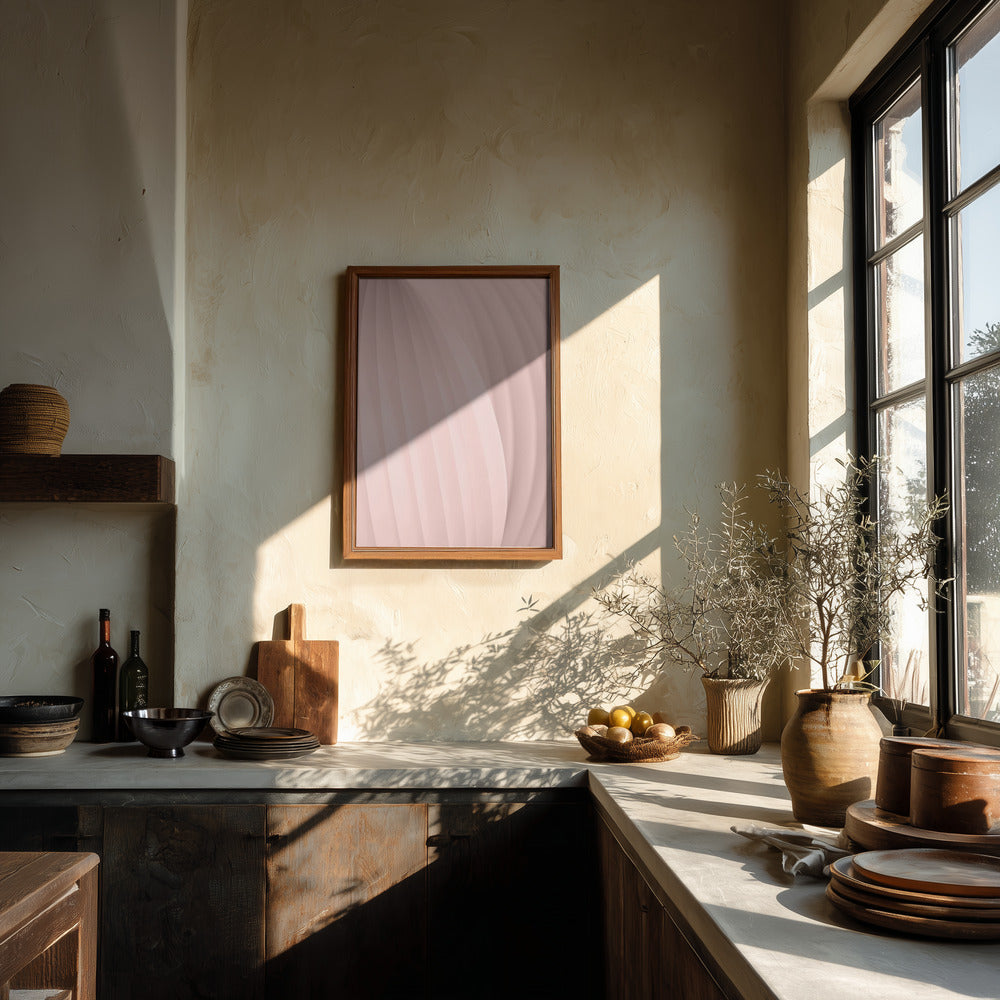 Light Pink Poster och Canvastavla