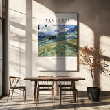 Landscape From Saint Rémy (1889) Poster och Canvastavla