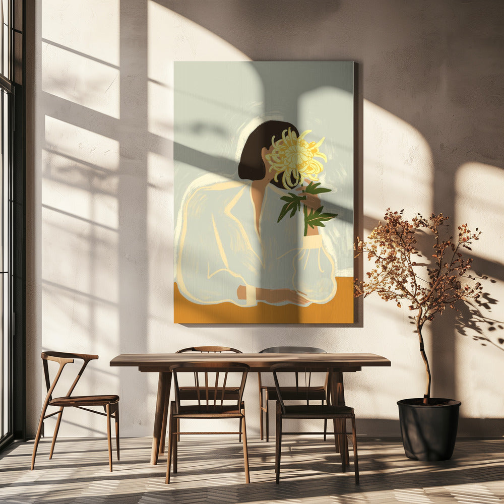 Thecrysanthemum Poster och Canvastavla