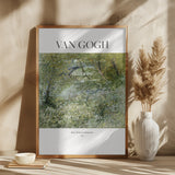 River Bank In Springtime (1887) Poster och Canvastavla