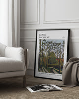 The Banks Of The Bier Near Bicetre Poster och Canvastavla