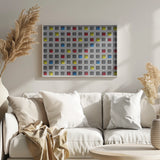 Edited Mondrian wall Poster och Canvastavla