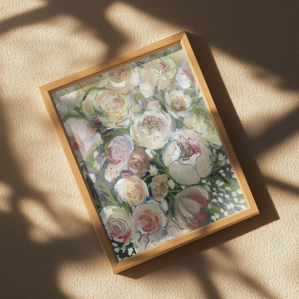Maeve painterly florals Poster och Canvastavla