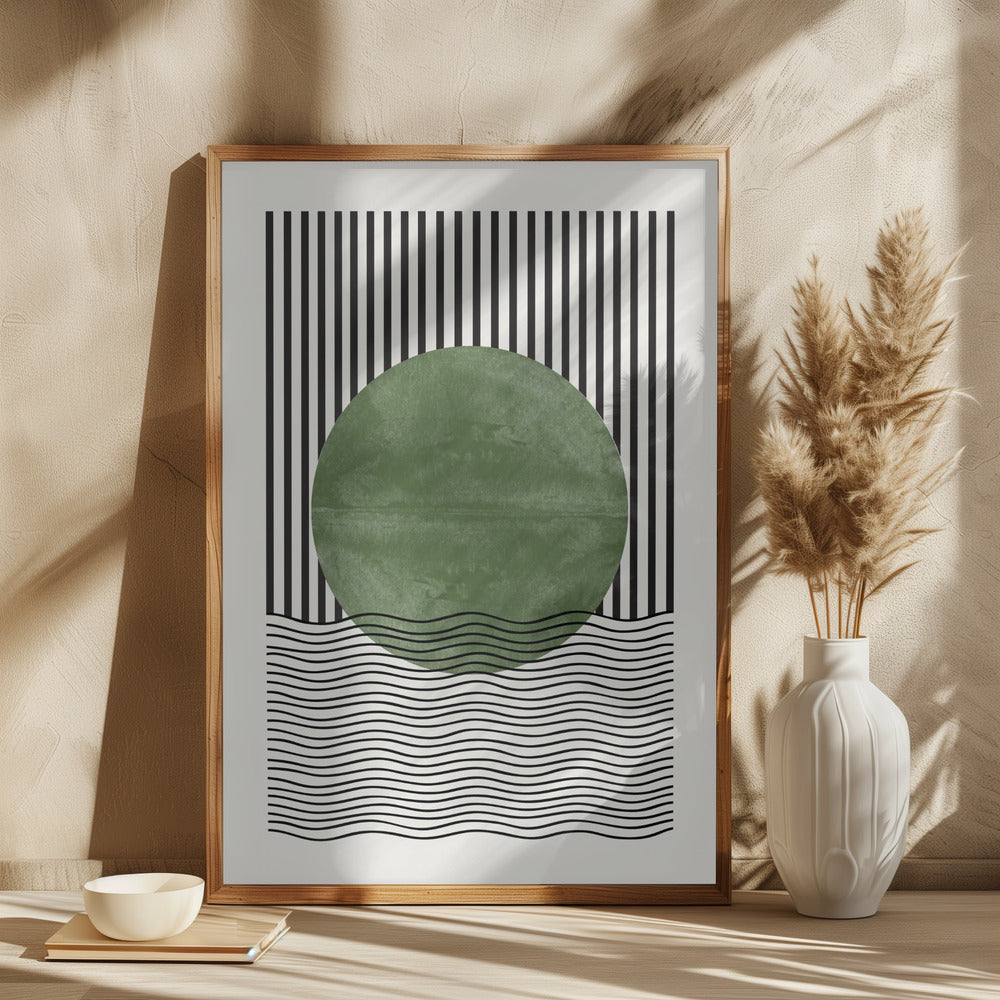 Modern Graphic Poster och Canvastavla