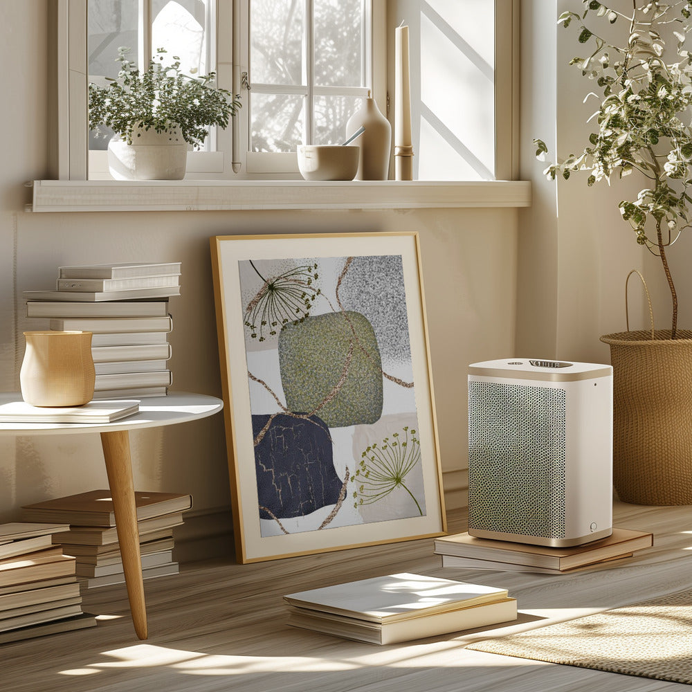 Green-Grey-2 Poster och Canvastavla