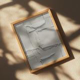 Mud Texture 13 Beige Poster och Canvastavla