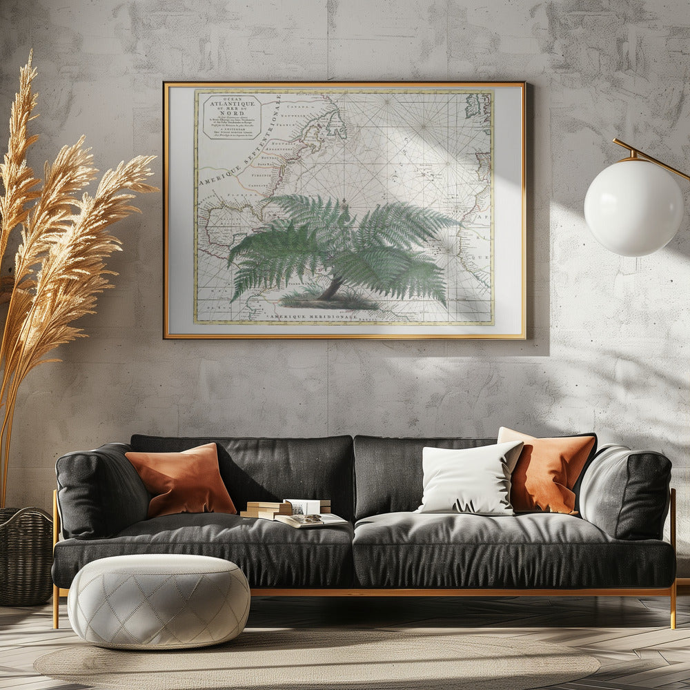 Tropical Empire No4 Poster och Canvastavla