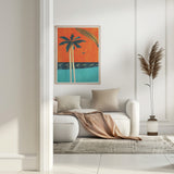 Barbados Sunset Poster och Canvastavla