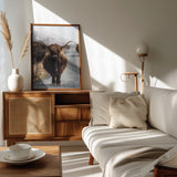 Cow Poster och Canvastavla