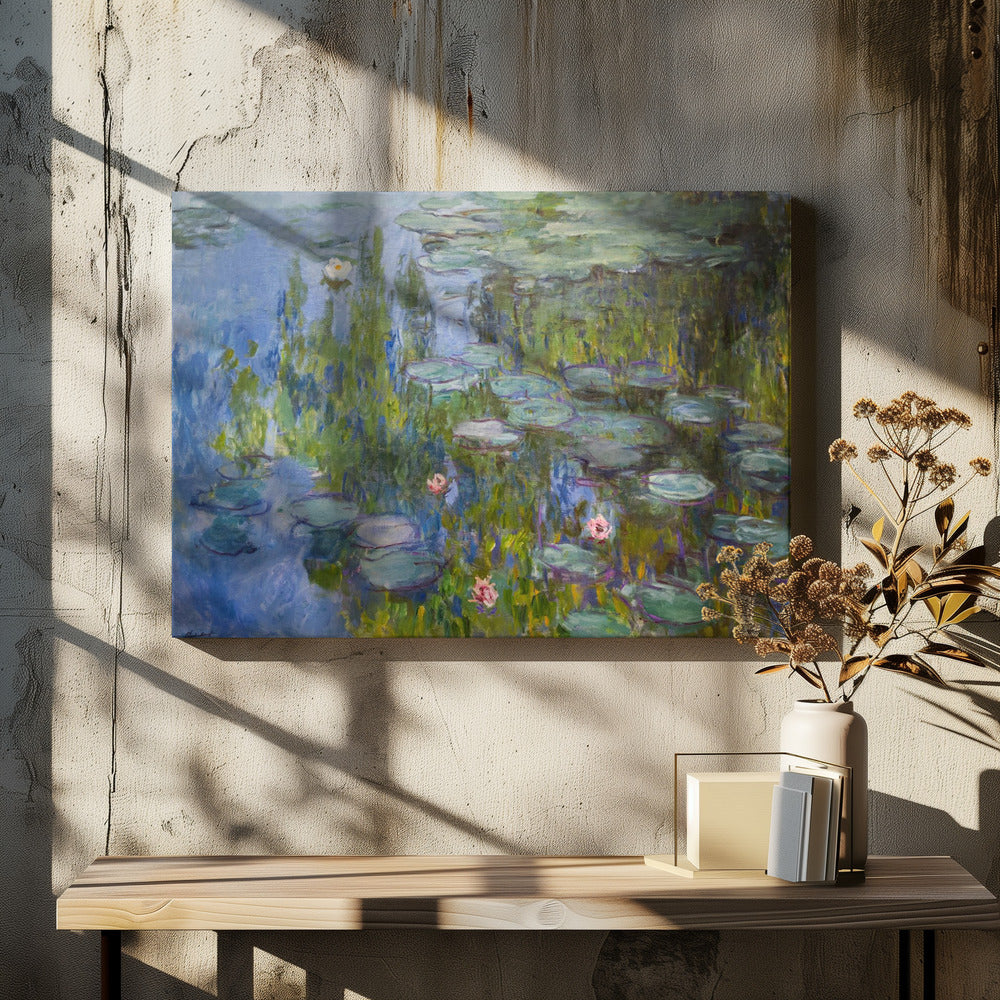 Water Lilies 1915 Poster och Canvastavla