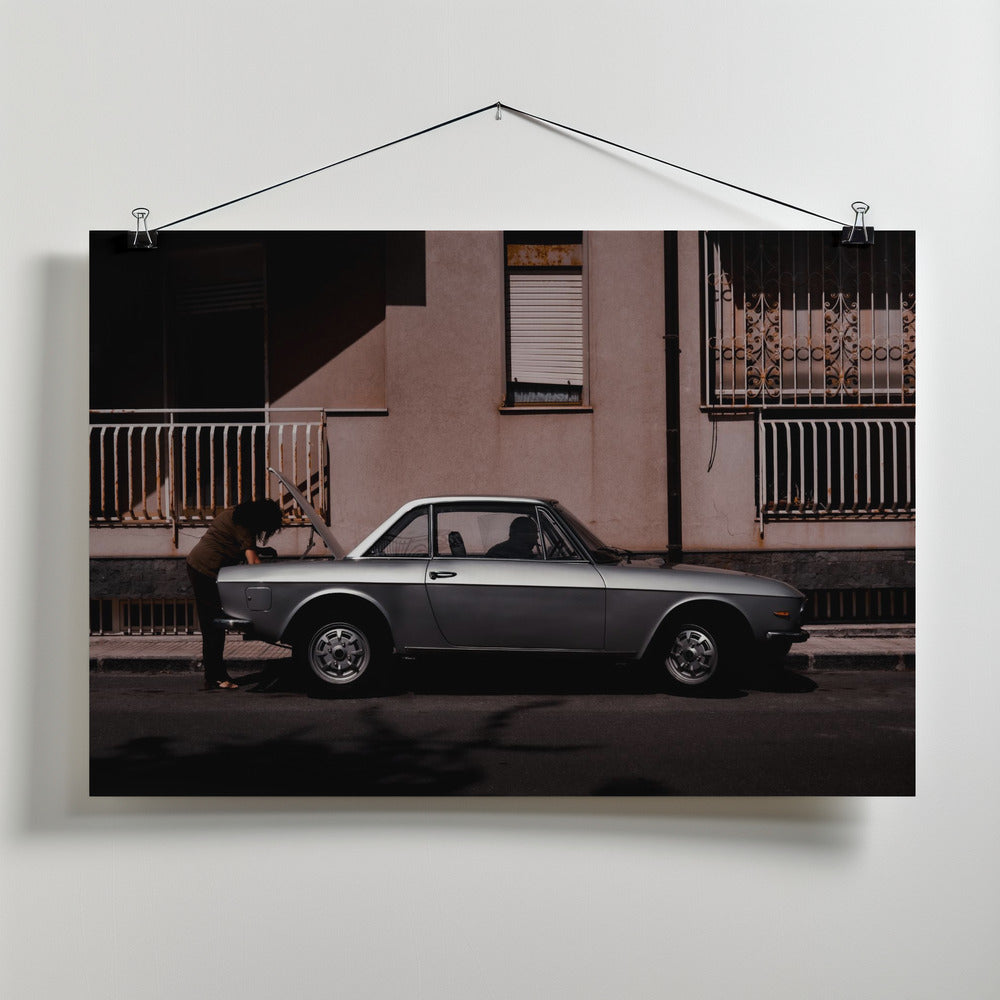 Car Poster och Canvastavla