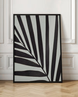 Graphic palm leaf_1 Poster och Canvastavla