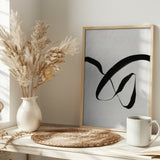 Blackstrokesno9 Poster och Canvastavla