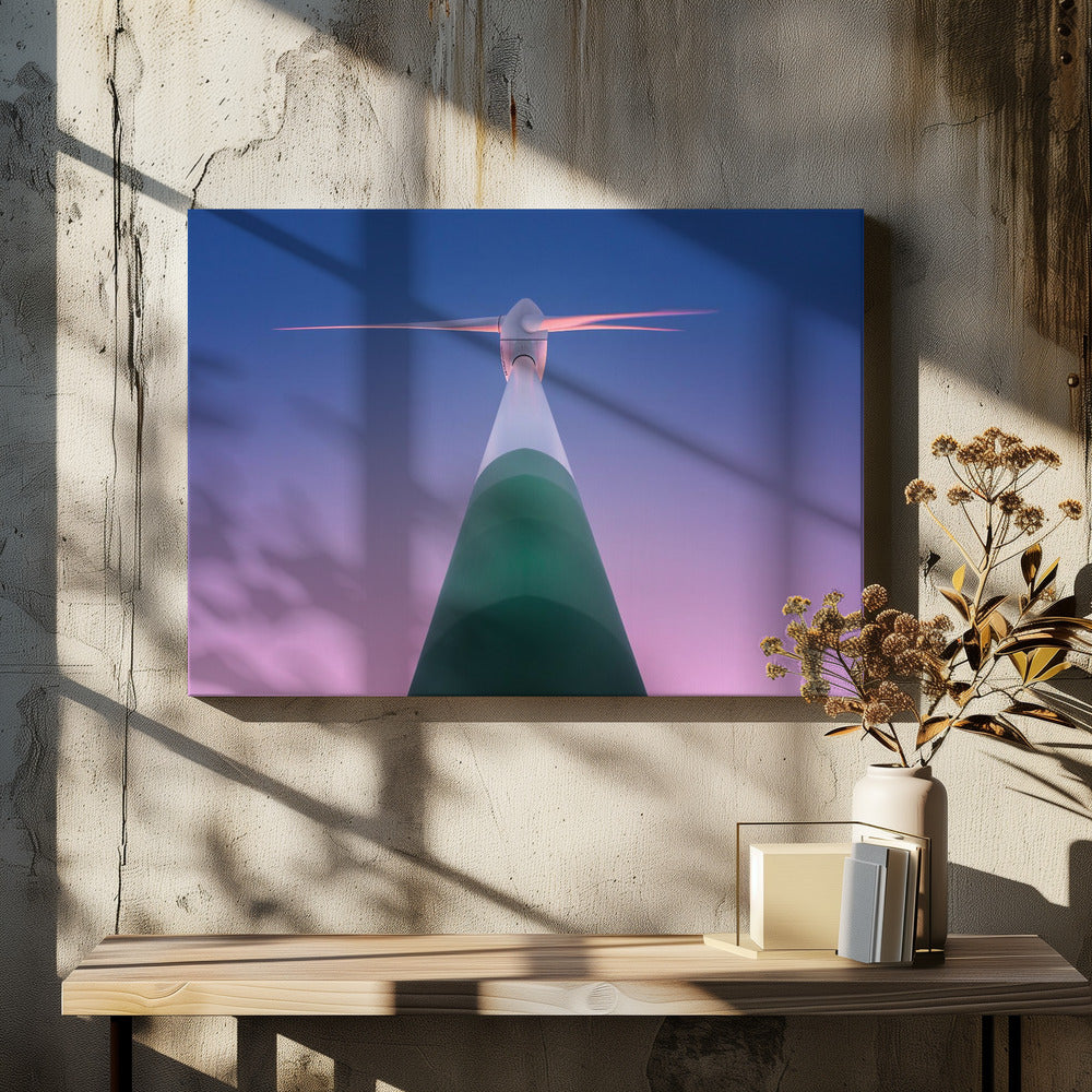 Wind Energy Poster och Canvastavla