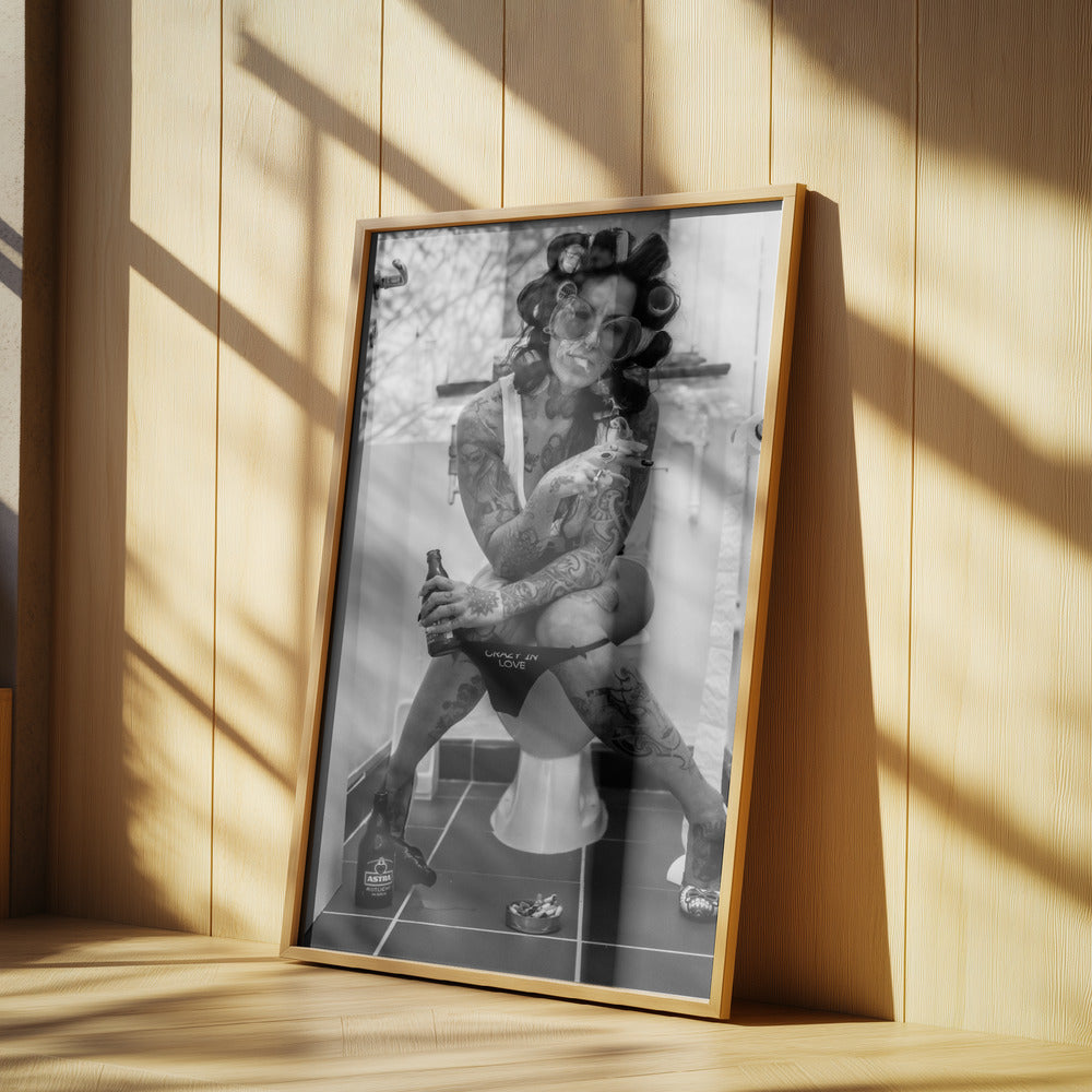 WC Poster och Canvastavla