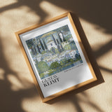 Kirche In Cassone (1913) Poster Poster och Canvastavla