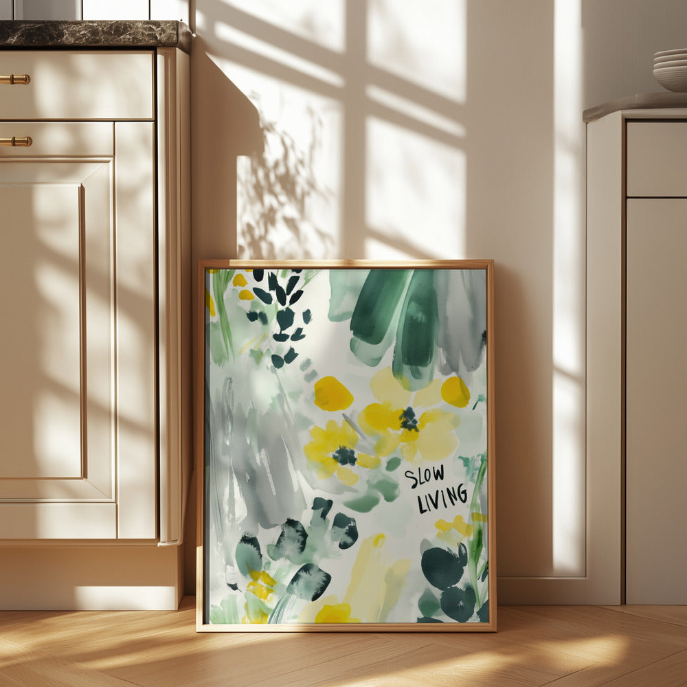 Slowliving Poster och Canvastavla