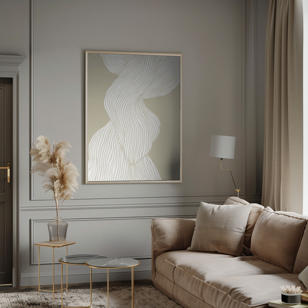 Fibers No 3 Poster och Canvastavla