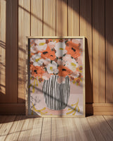 Pastelflowerimpressionno10 Poster och Canvastavla