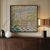 Antique Book Store 70x100 Poster och Canvastavla