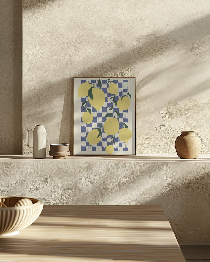 Lemons Poster och Canvastavla