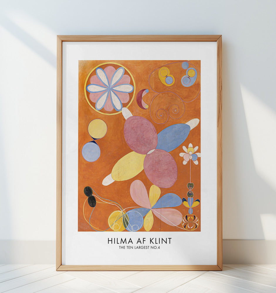 The Ten Largest No.4 Poster Poster och Canvastavla