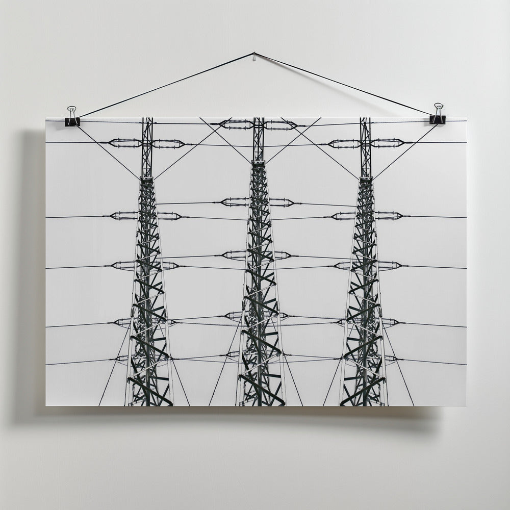 electricity Poster och Canvastavla