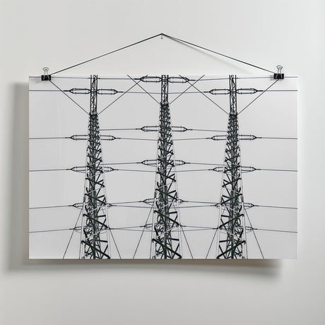 electricity Poster och Canvastavla