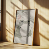 Grumpy Frog I Poster och Canvastavla