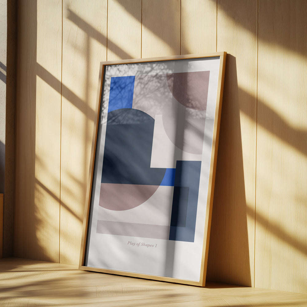 Play of Shapes 1 Poster och Canvastavla