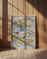 Gin and Tonic In the Afternoon Sun Illustration Poster och Canvastavla