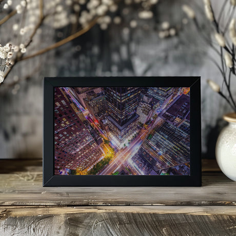 Electrify II - New York City Night Trails Poster och Canvastavla