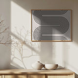 Modern Balance No.4 Poster och Canvastavla