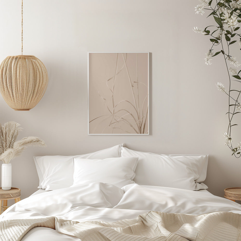 Dried Grass Beige 01 Poster och Canvastavla