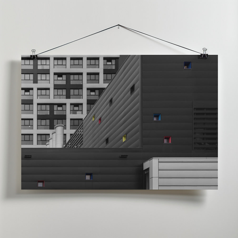 Small windows Poster och Canvastavla