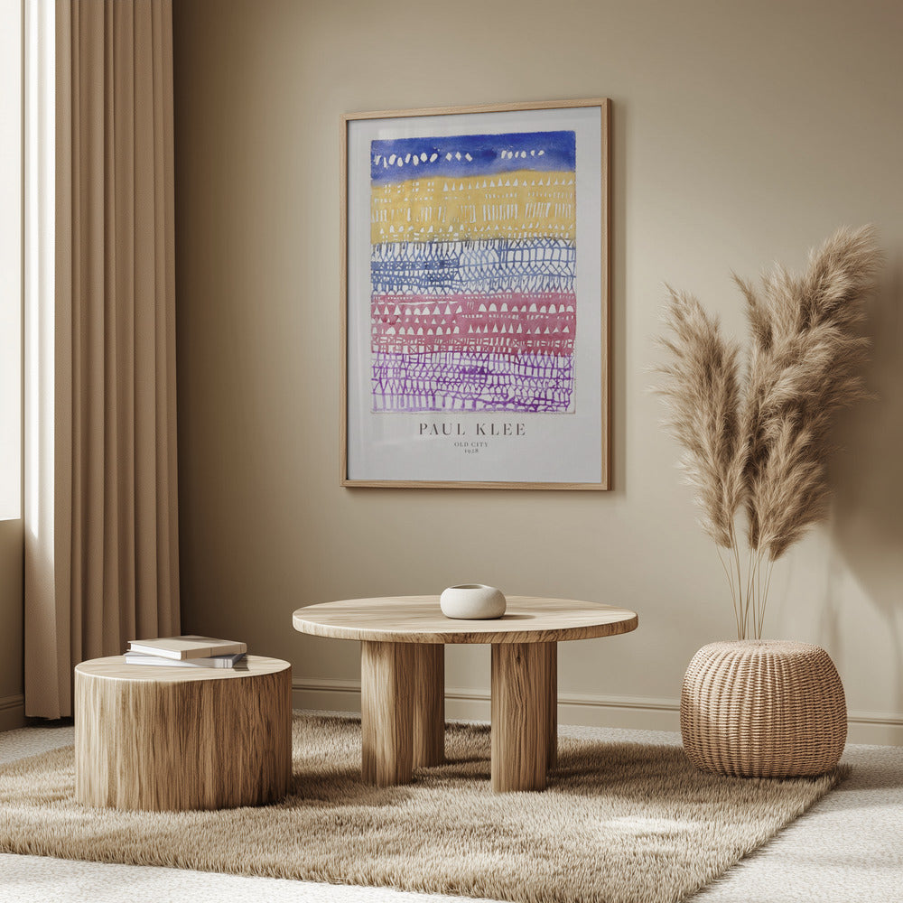Old City Poster och Canvastavla