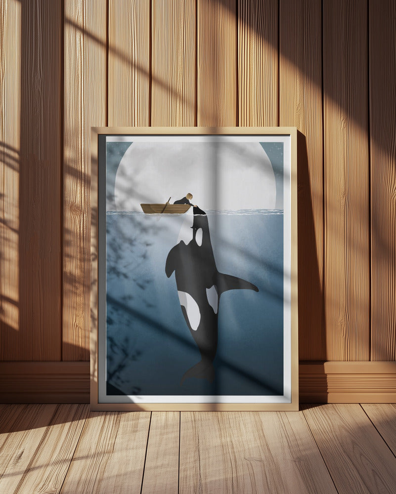 Orca Poster och Canvastavla